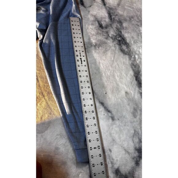 Vintage Phat  Farm Men’s Long Sleeve Baby Blue Three Button Closure Shirt Size X - Picture 11 of 12